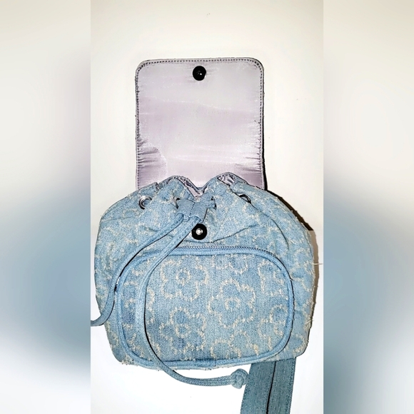 8.875" Mini Flap with Buckle with Closure Backpack - Wild Fable™ Denim -… - Picture 5 of 7